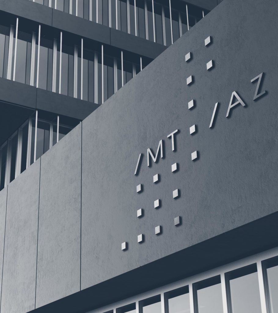 Signage showing the Imtiaz logo