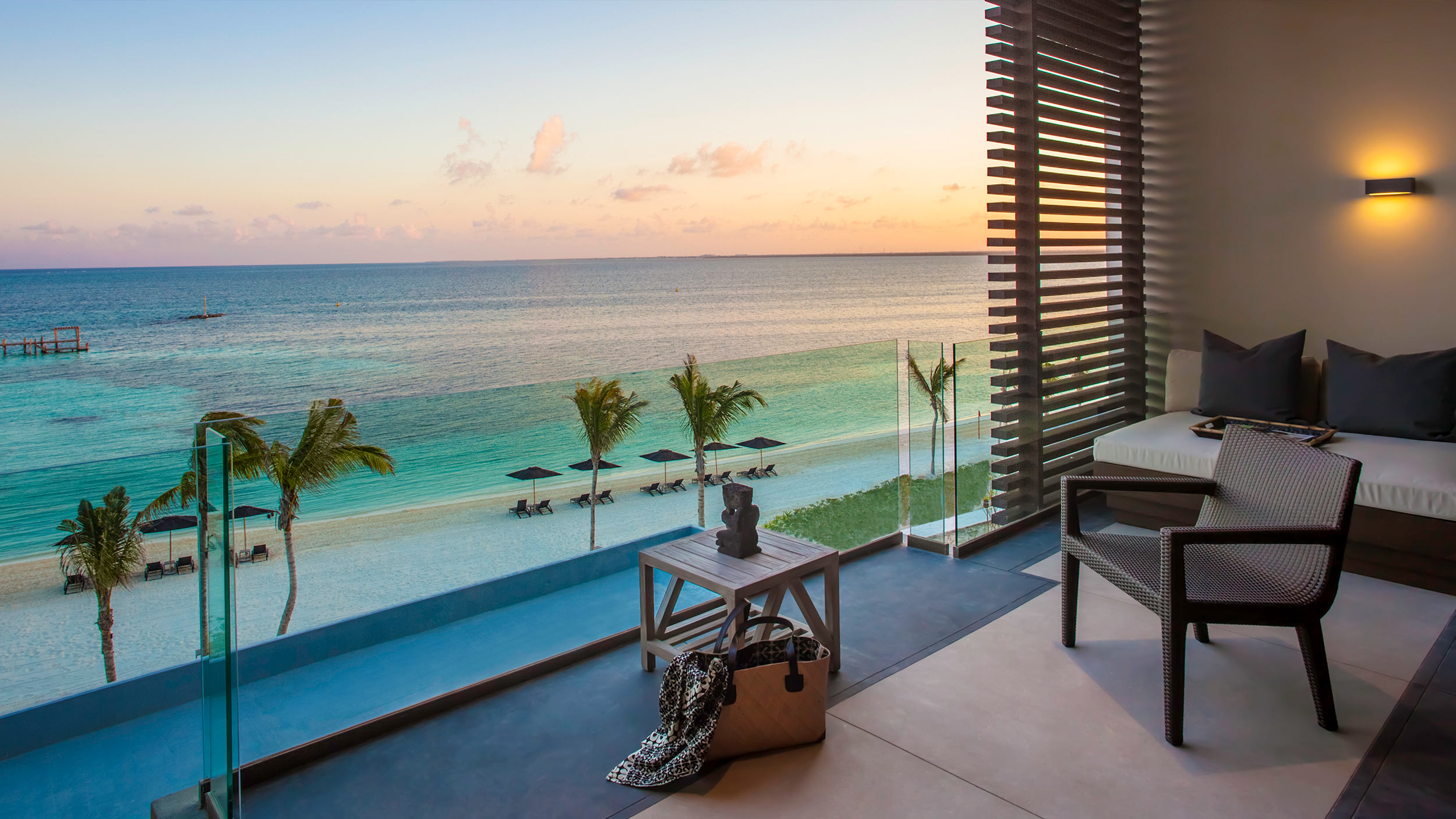 Nizuc Resort & Spa room with an ocean view