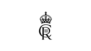 Brand logo with a crown atop the stylized letters'CR' in black