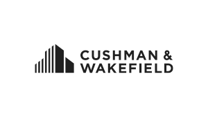 Cushman & Wakefield logo with a stylized building icon and the company name