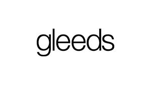 gleeds logo on a white background