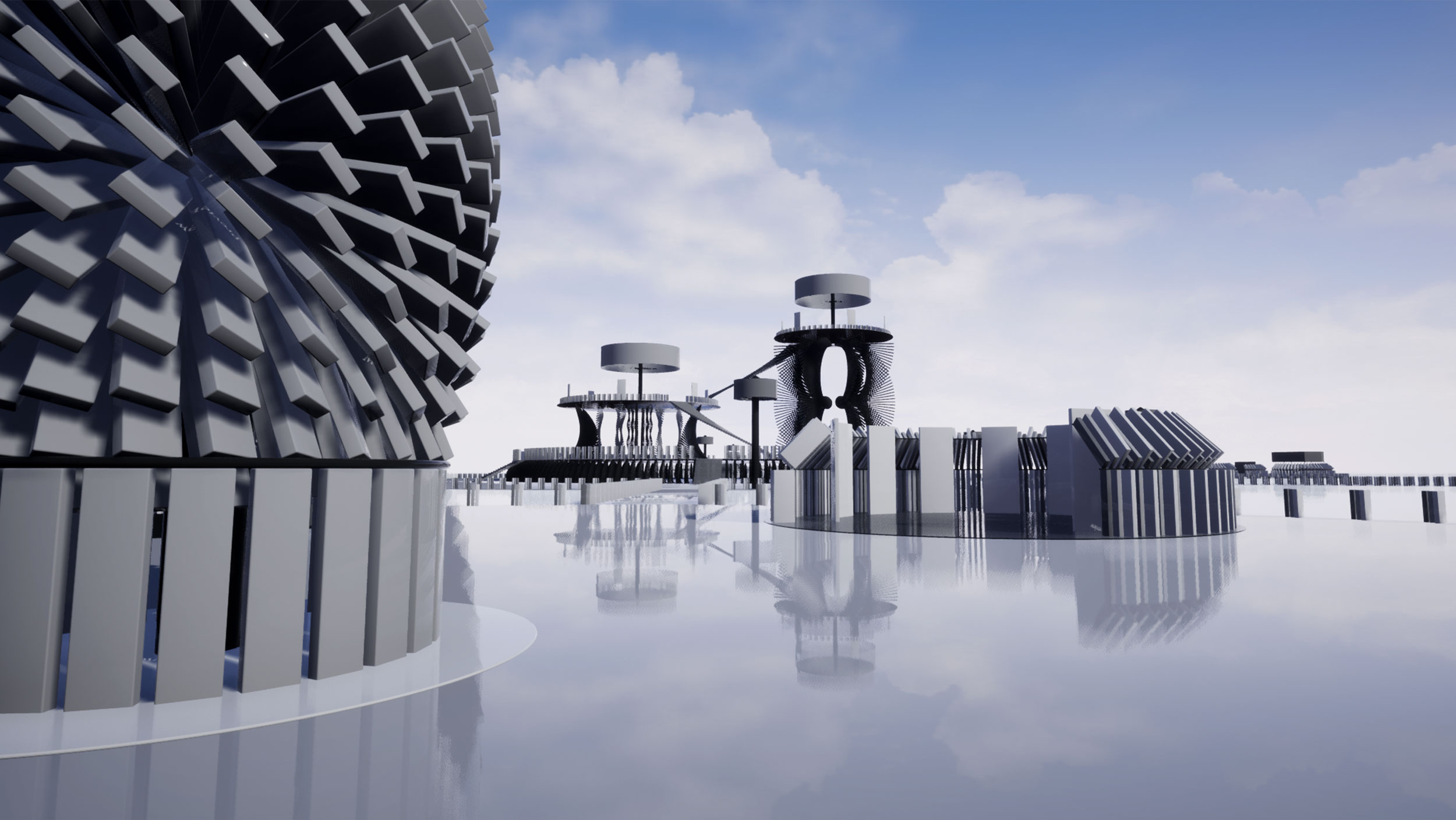 Agora-player-pov Exploring the Agora environment from a player's point of view